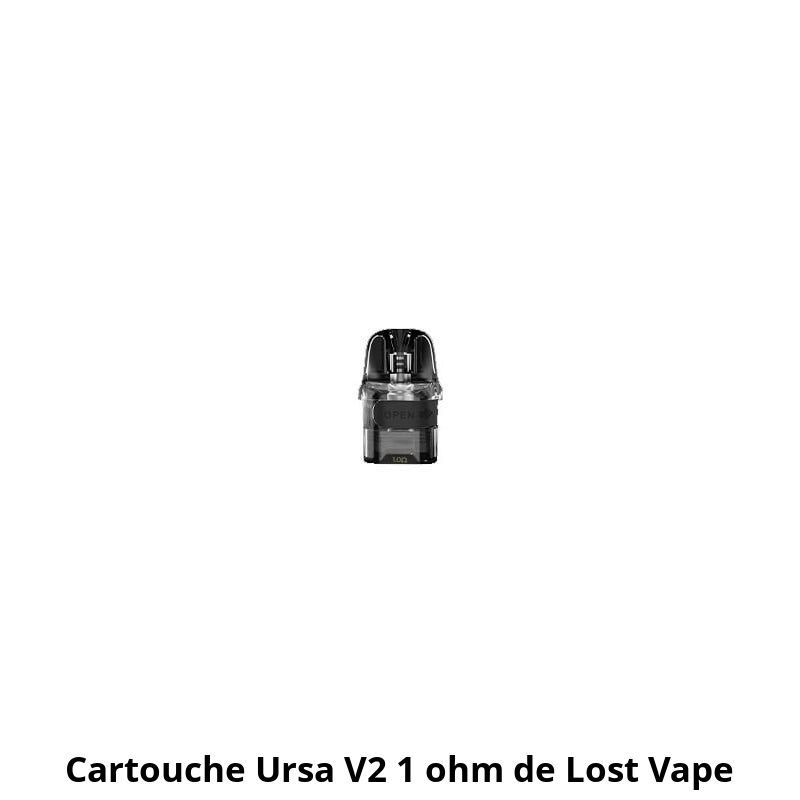 Cartouche Ursa V2 1 ohm à 4.90 € - Lost vape