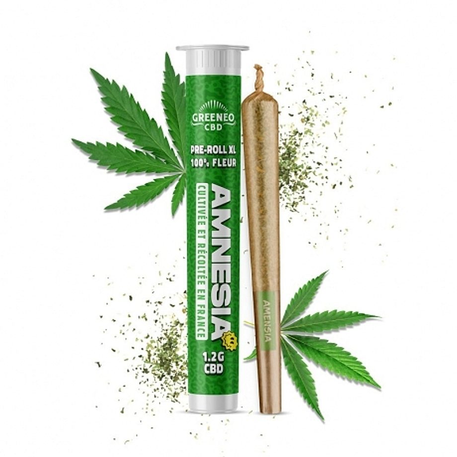 Pre-rolls XL CBD Amnesia Greeneo Pre-rolls XL CBD Amnesia Greeneo
