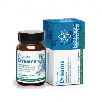 Gélules au CBD Dreams sommeil Natureight