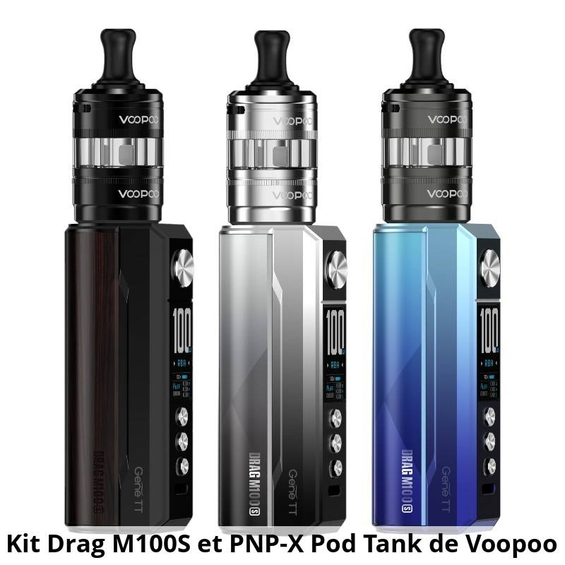 Kit Drag M100S à 66.90 € - Voopoo