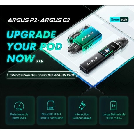 Cigarette electronique Argus G2 nouveauté Cigarette electronique Argus G2 nouveauté