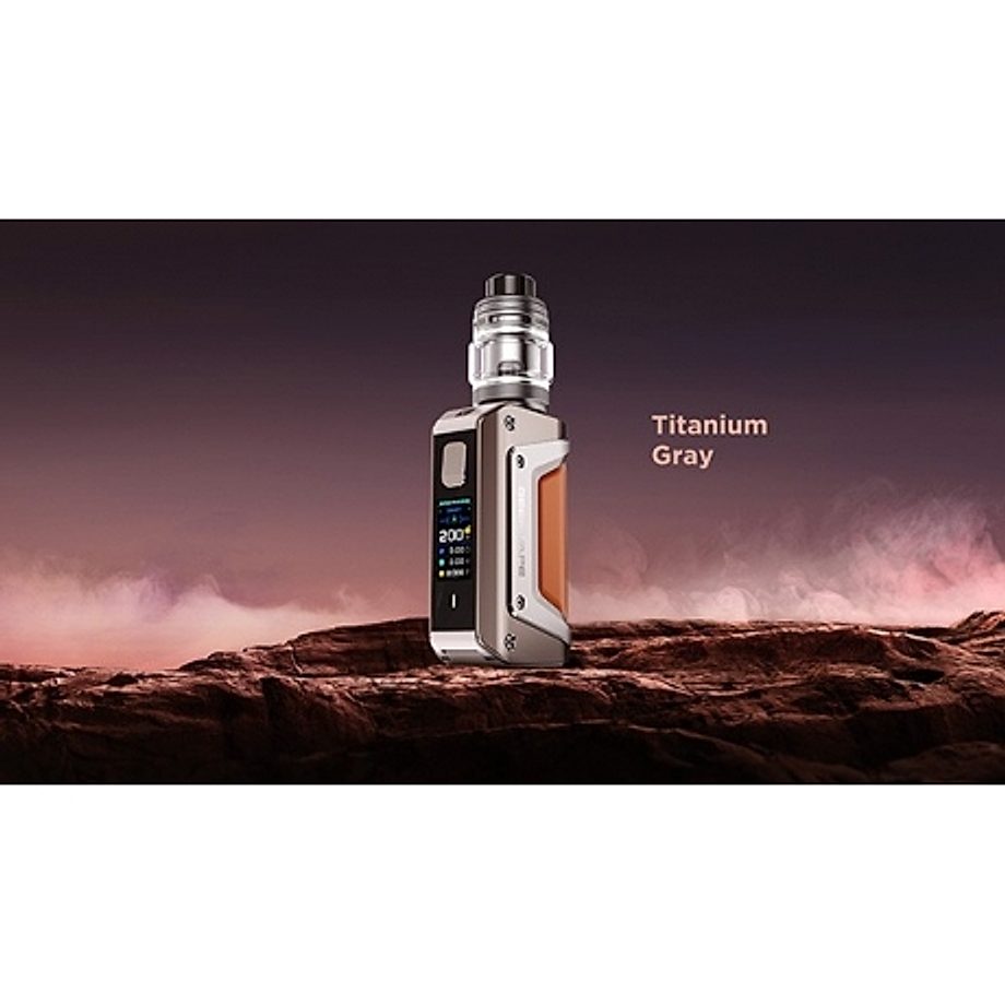 Cigarette electronique Kit Aegis Legend 3 et Z-Fli couleur titanium gray Cigarette electronique Kit Aegis Legend 3 et Z-Fli couleur titanium gray