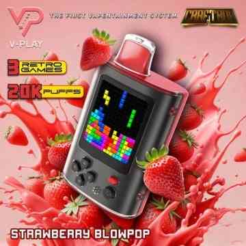 Cigarette electronique Puff V-Play CraftBox strawberry blowpop