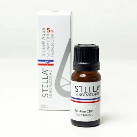 Solution Stilla Aqua CBD Hydrosoluble 500mg 10ml Stilla Solution Stilla Aqua CBD Hydrosoluble 500mg 10ml Stilla