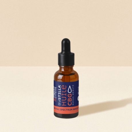 Huile de CBG Repos Mérité Choco Noisette 10ml par Stilla