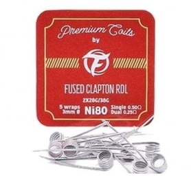 Boite de 10 coils Fused Clapton RDL 0.5 ohm Fumytech