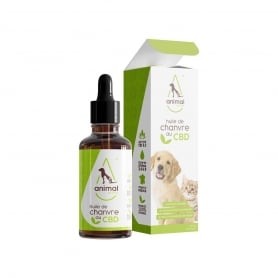 Huile de chanvre CBD 1000mg 100ml Animal by Stilla