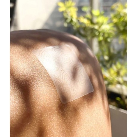 Application du Patch Relax 24h CBD 120mg Application du Patch Relax 24h CBD 120mg