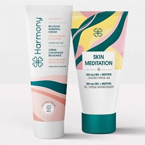 Gel topique rafraîchissant Menthol CBD 300mg 60ml Harmony Gel topique rafraîchissant Menthol CBD 300mg 60ml Harmony