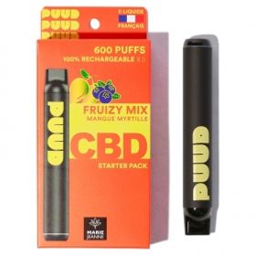 Puud Fruizy Mix CBD 5% 600 puffs Marie Jeanne Puud Fruizy Mix CBD 5% 600 puffs Marie Jeanne