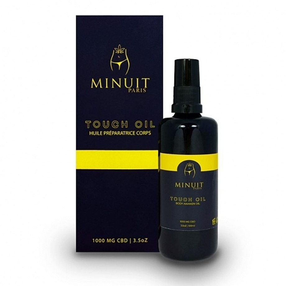 Touch Oil huile préparatrice corps CBD 1000mg 100ml Minuit Paris Touch Oil huile préparatrice corps CBD 1000mg 100ml Minuit Paris