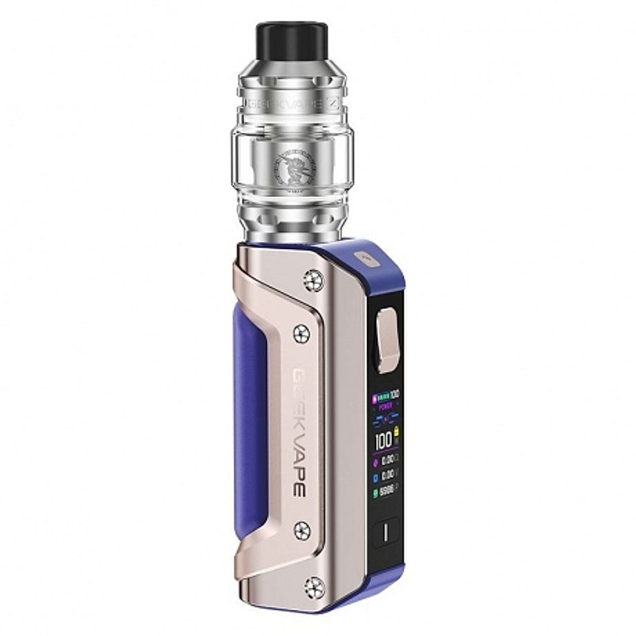 Cigarette electronique Kit Aegis Solo 3 golden blue Cigarette electronique Kit Aegis Solo 3 golden blue