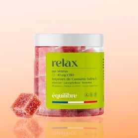 Gummies Relax CBD 10mg terpènes Equilibre