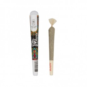 Pre roll CBD Big Mama fleurs + résine 1g Nature & CBD