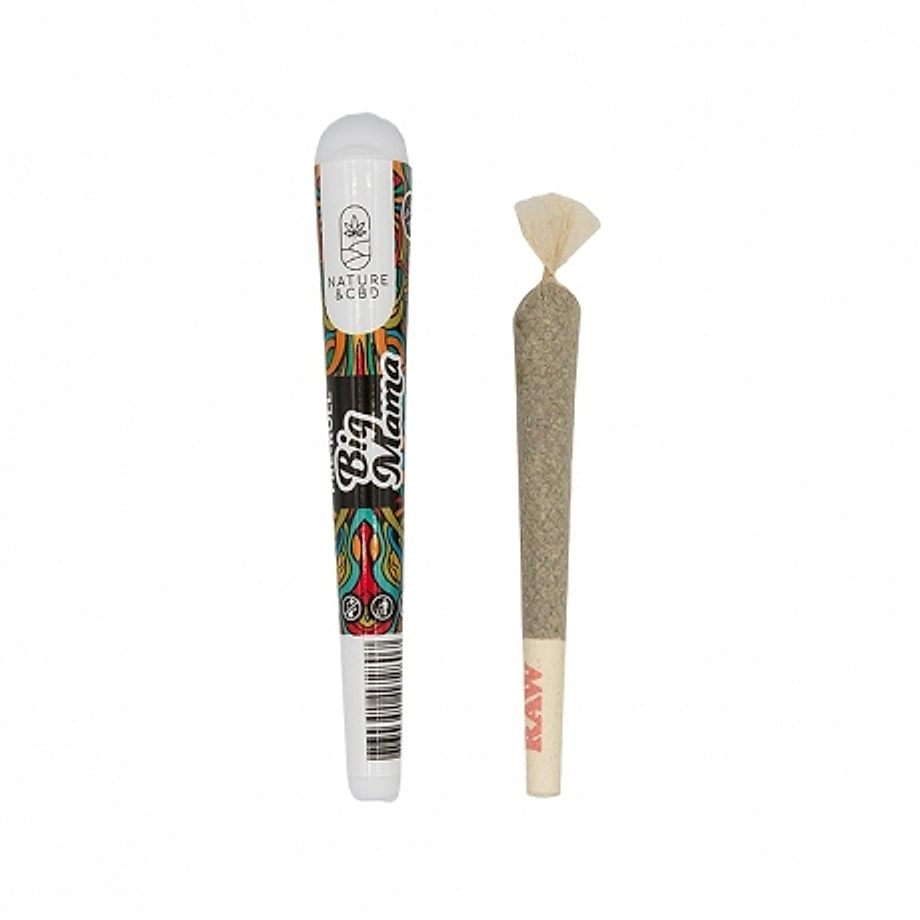 Pre roll CBD Big Mama fleurs + résine 1g Nature & CBD Pre roll CBD Big Mama fleurs + résine 1g Nature & CBD