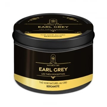 Thé noir CBD Earl Grey Bergamote Nature & CBD