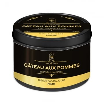 Thé noir CBD Le Gâteau aux Pommes Nature & CBD