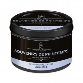 Infusion CBD Souvenirs de Printemps Melon Pêche Nature & CBD