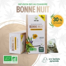 Infusion Bonne Nuit 12pcs Pop CBD