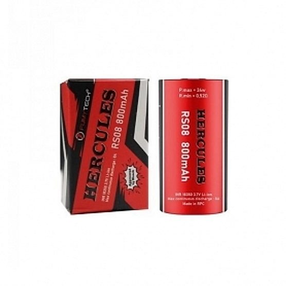 Accu 18350 800mAh RS08 Hercules by Fumytech Accu 18350 800mAh RS08 Hercules by Fumytech
