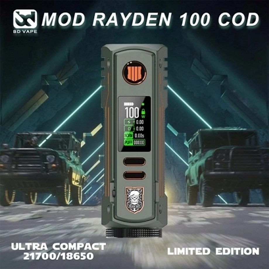 Rayden 100 V1.5 COD Limited Edition BD Vape Rayden 100 V1.5 COD Limited Edition BD Vape
