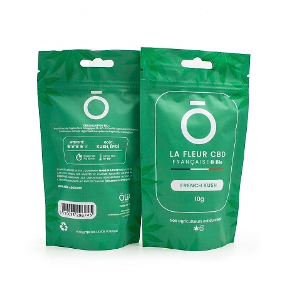 Fleur CBD French Kush Bio et français Oliia Fleur CBD French Kush Bio et français Oliia