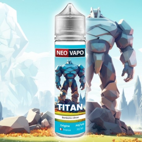 E-liquide Titan 50ml E-liquide Titan 50ml