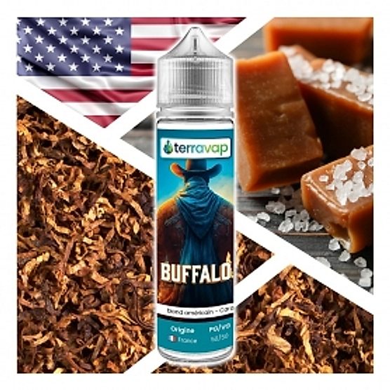E-liquide Buffalo 50ml Terravap E-liquide Buffalo 50ml Terravap