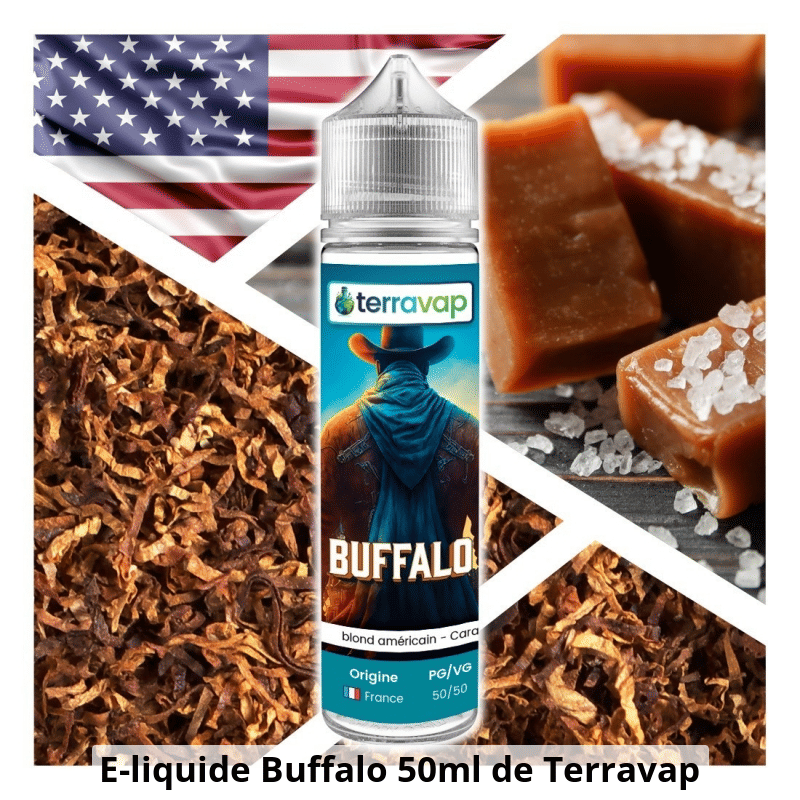 E-liquide Buffalo 50ml Terravap ds 12,50