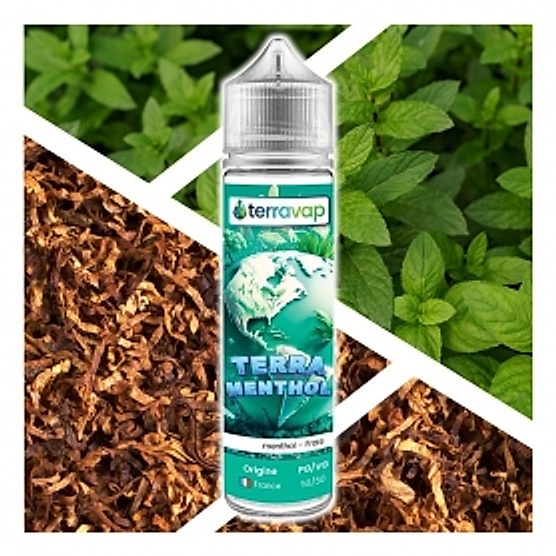 E-liquide Terra menthol 50ml Terravap E-liquide Terra menthol 50ml Terravap