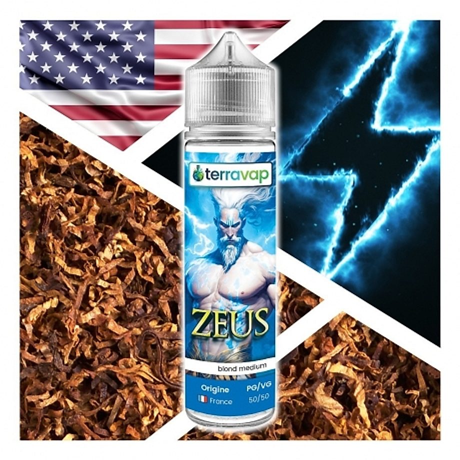 E-liquide Zeus 50ml Terravap E-liquide Zeus 50ml Terravap