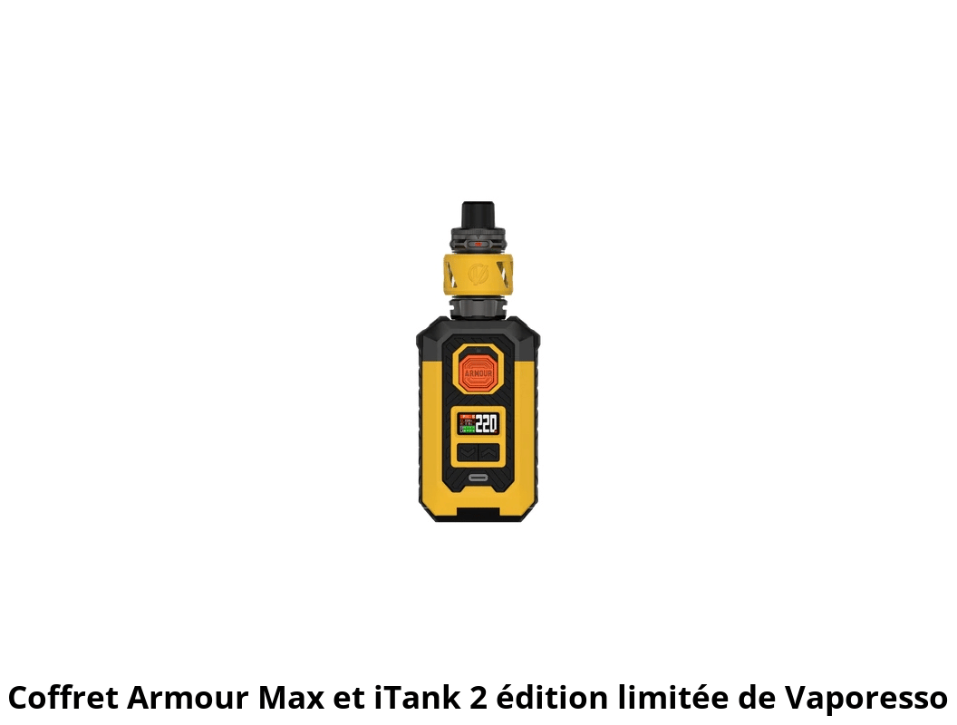 Coffret Armour Max et iTank 2 dition limite Vaporesso ds 99,90