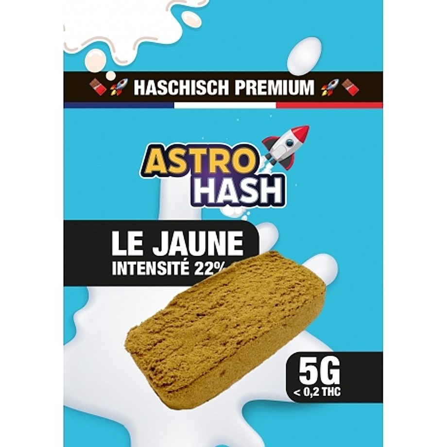 Résine CBD LE JAUNE Astro Hash