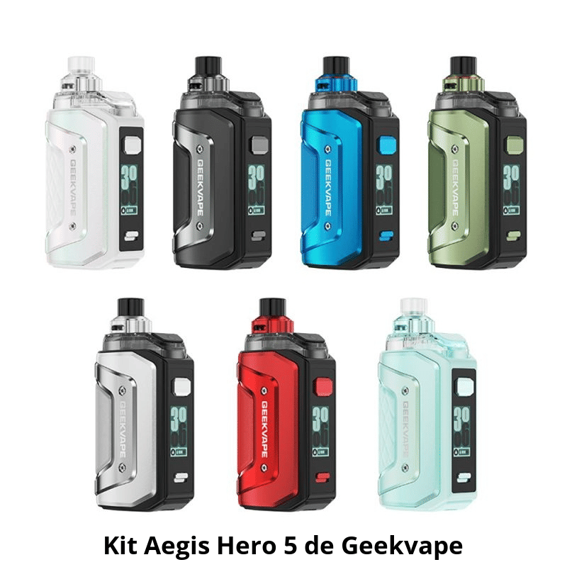 Kit Aegis Hero 5 Geekvape dès 34,90 €
