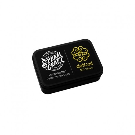 Boite de 2 coils MTL Dual-Core Fused Clapton NI80 1.2Ω Dotmod x Steam Craft