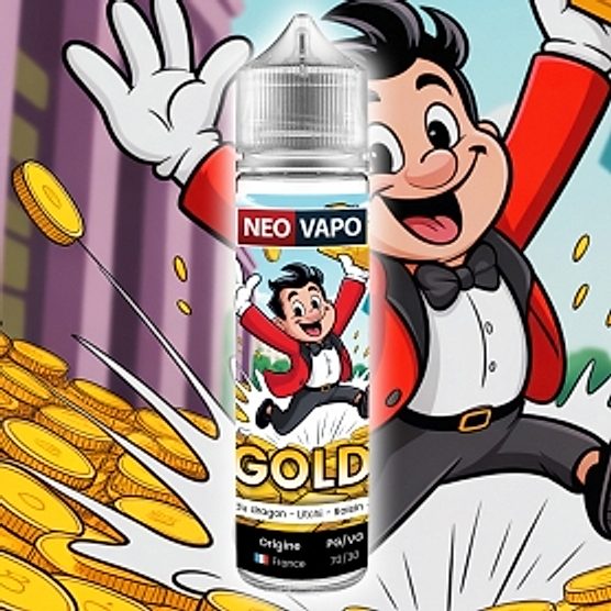 E-liquide Gold 50ml E-liquide Gold 50ml
