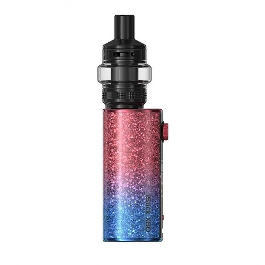 Cigarette electronique Kit iStick X80 et Melo X Eleaf Red blue Cigarette electronique Kit iStick X80 et Melo X Eleaf Red blue