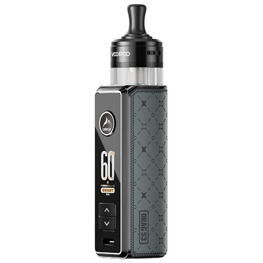 Cigarette electronique Kit Drag S3 Voopoo Metal gray Cigarette electronique Kit Drag S3 Voopoo Metal gray