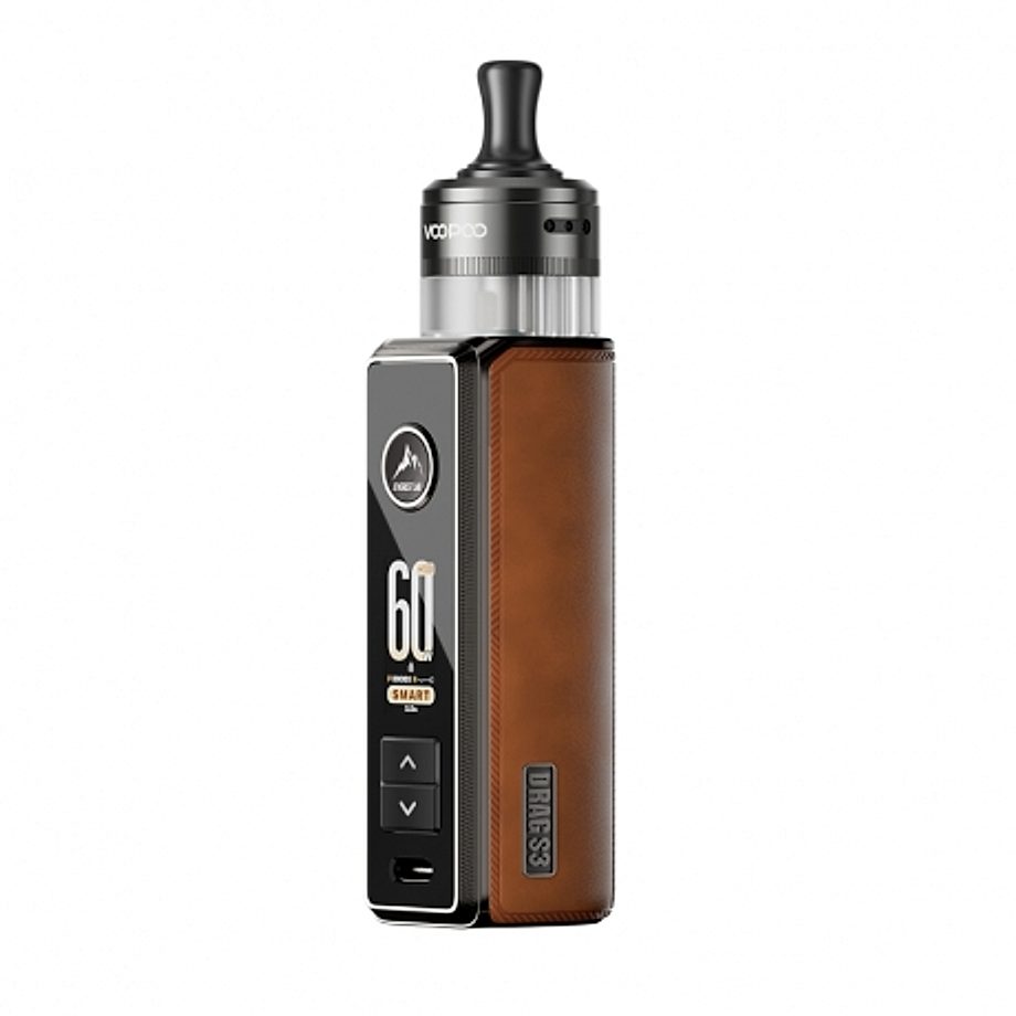 Cigarette electronique Kit Drag S3 Voopoo Brown Cigarette electronique Kit Drag S3 Voopoo Brown