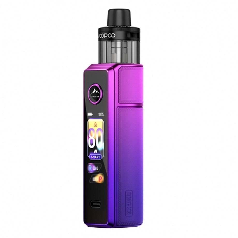 Cigarette electronique Kit Drag X3 Voopoo Aurora purple