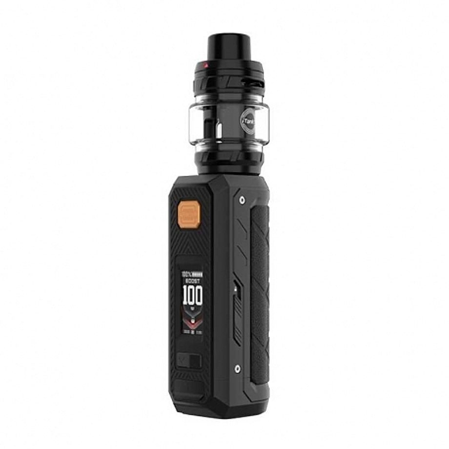 Cigarette electronique Kit Armour Ultra et iTank T Vaporesso Obsidian black