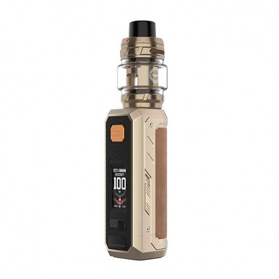 Cigarette electronique Kit Armour Ultra et iTank T Vaporesso Dune gold