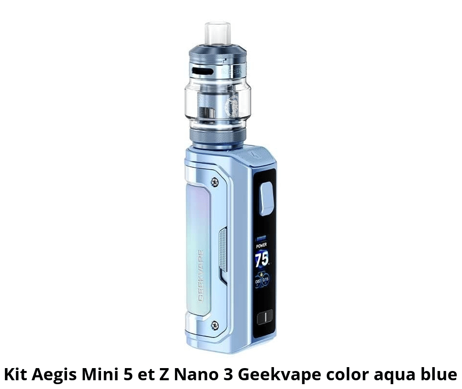 Kit Aegis Mini 5 et Z Nano 3 Geekvape ds 61,90
