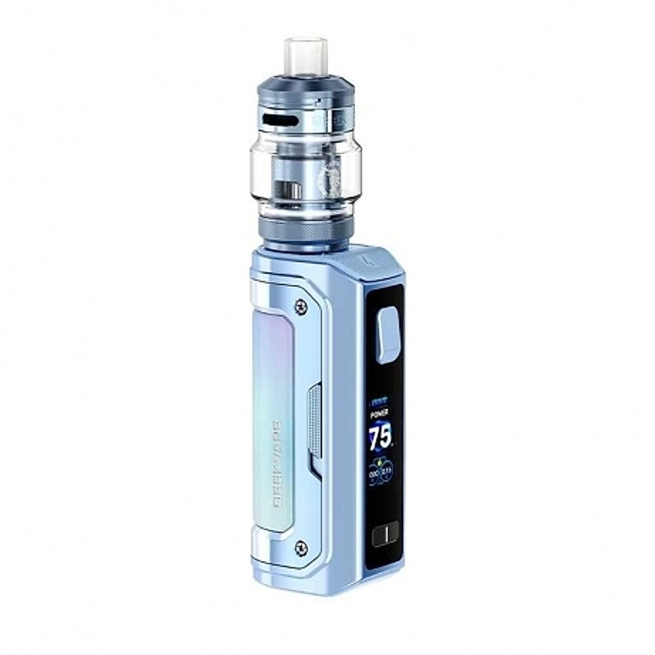 Cigarette electronique Kit Aegis Mini 5 et Z Nano 3 Geekvape color aqua blue Cigarette electronique Kit Aegis Mini 5 et Z Nano 3 Geekvape color aqua blue