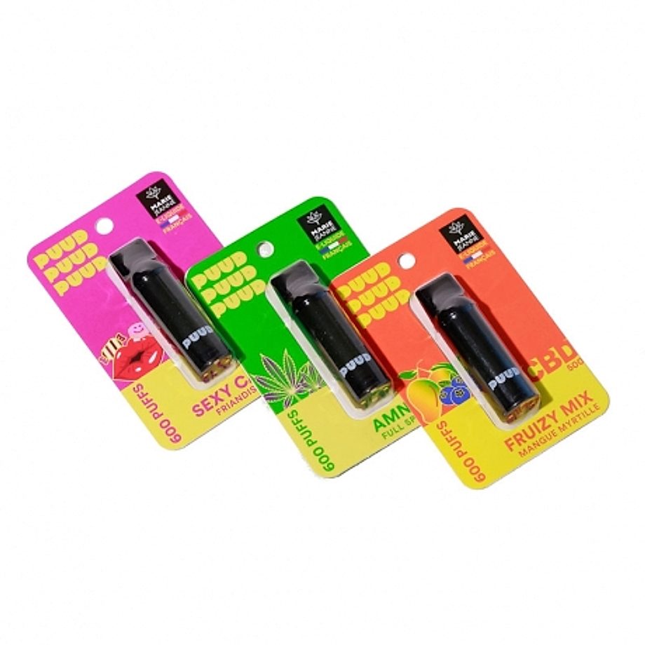 Cartouche Puud 600 puffs Marie Jeanne
