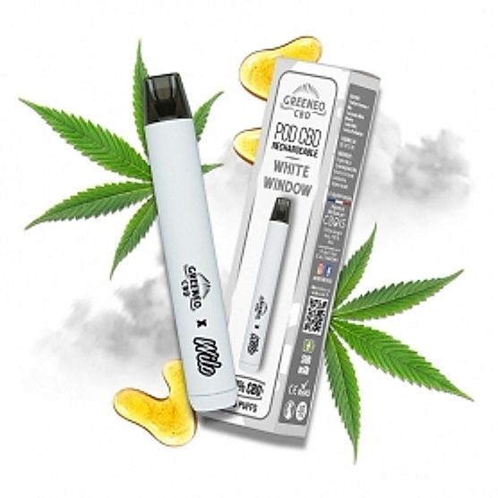 Pod CBD White Window Greeneo Pod CBD White Window Greeneo