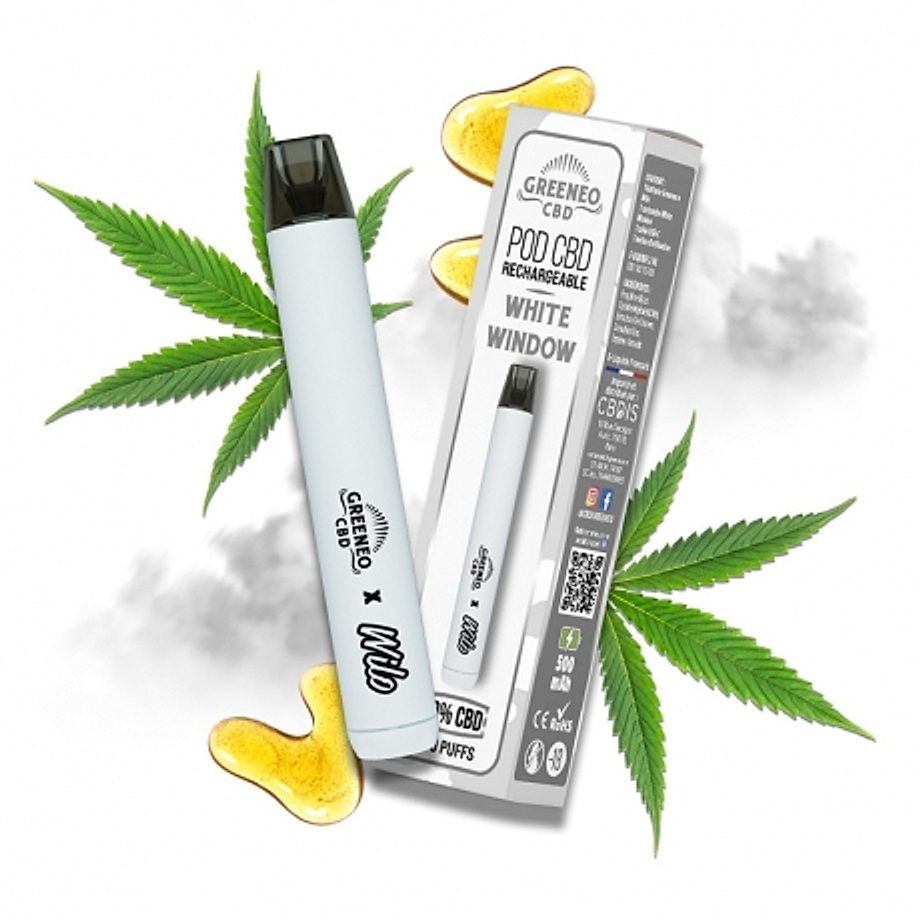 Pod CBD White Window Greeneo Pod CBD White Window Greeneo