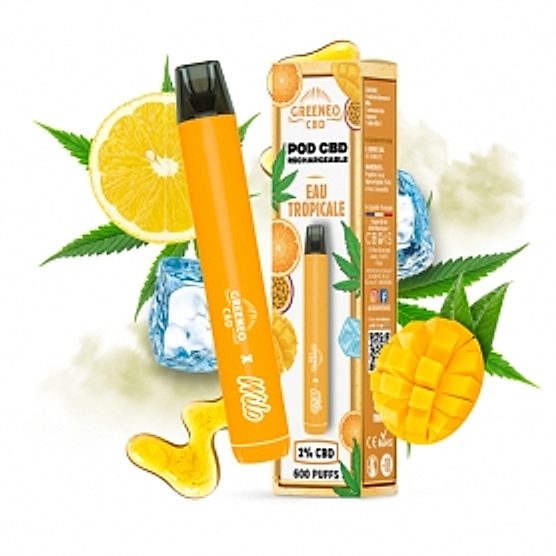Pod CBD Eau Tropicale Greeneo