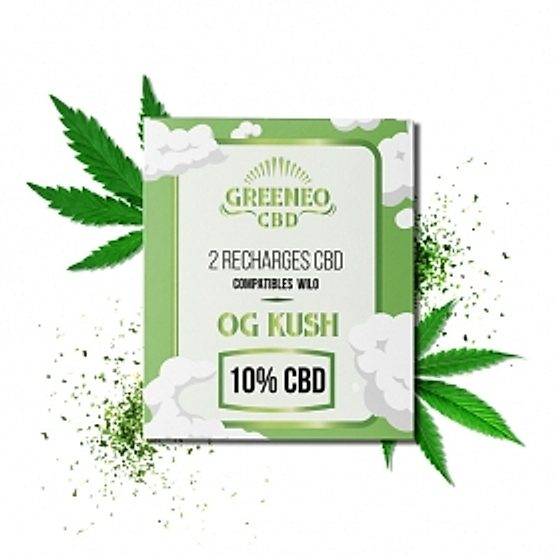Recharge pod CBD OG Kush Greeneo