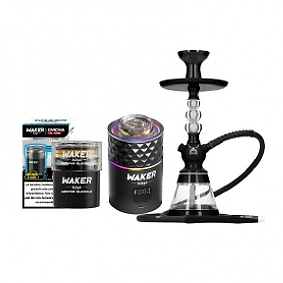 Pack chicha Celeste et foyer electronique Waker Yooz Pack chicha Celeste et foyer electronique Waker Yooz